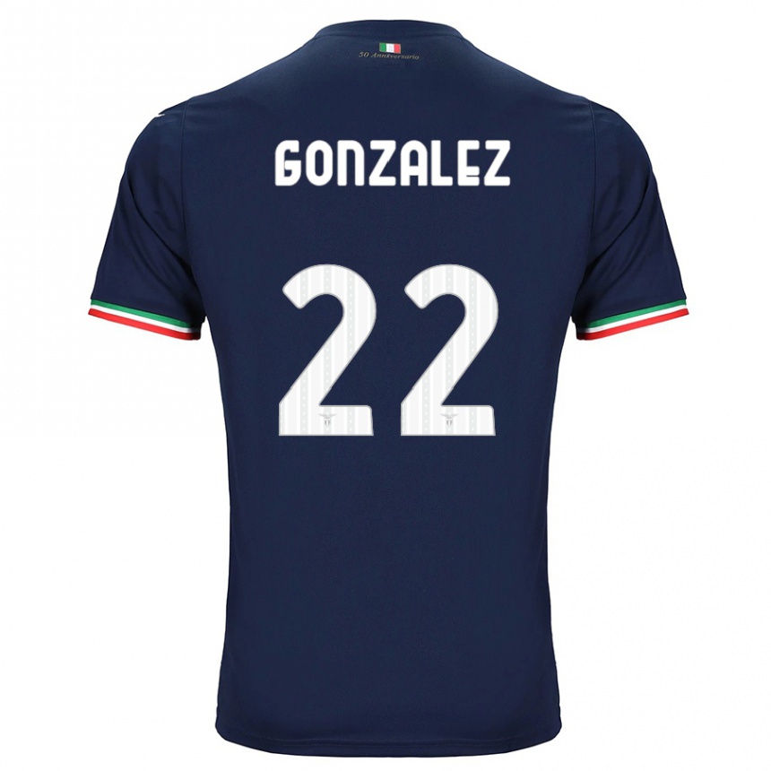 Vyrai Diego González #22 Karinis Jūrų Laivynas Išvykos Marškinėliai 2023/24 T-Shirt