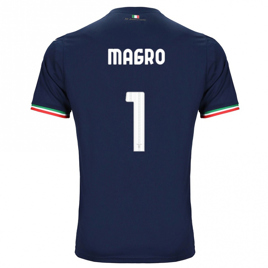 Vyrai Federico Magro #1 Karinis Jūrų Laivynas Išvykos Marškinėliai 2023/24 T-Shirt