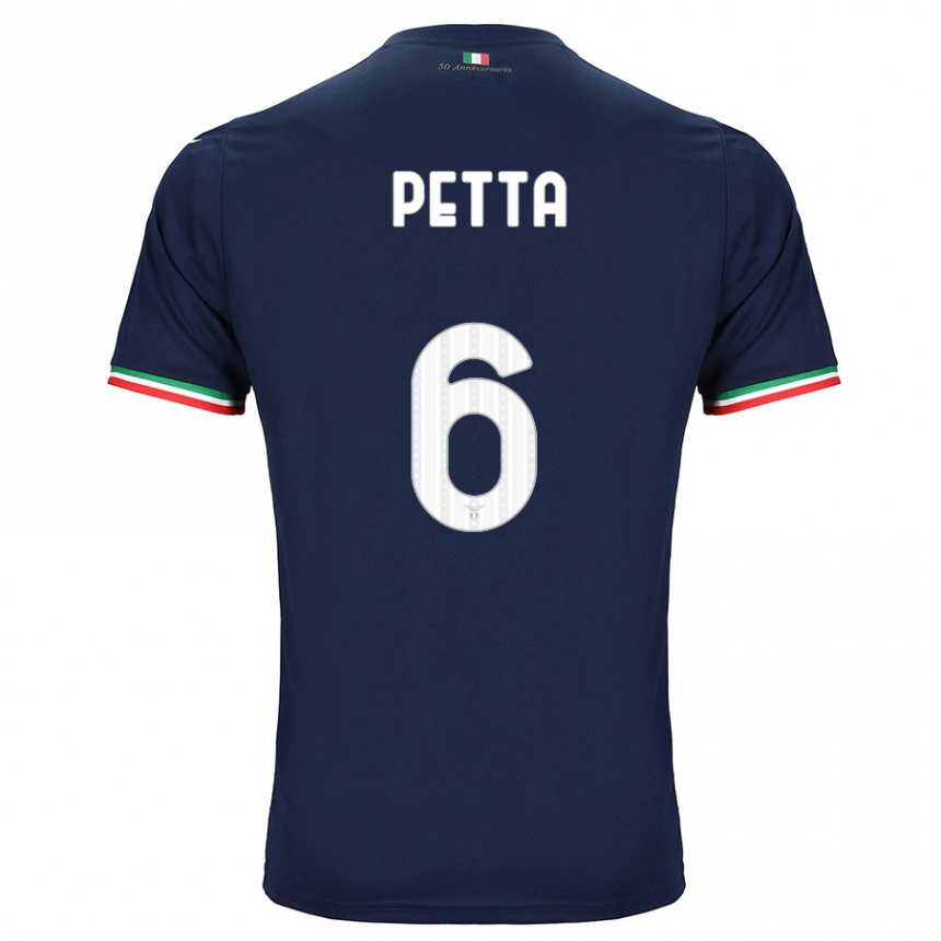 Vyrai Andrea Petta #6 Karinis Jūrų Laivynas Išvykos Marškinėliai 2023/24 T-Shirt