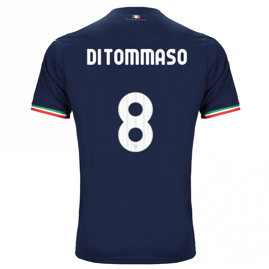 Vyrai Leonardo Di Tommaso #8 Karinis Jūrų Laivynas Išvykos Marškinėliai 2023/24 T-Shirt