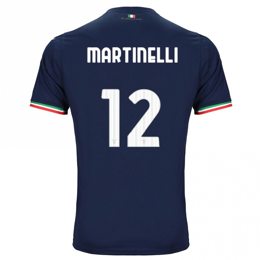 Vyrai Leonardo Martinelli #12 Karinis Jūrų Laivynas Išvykos Marškinėliai 2023/24 T-Shirt