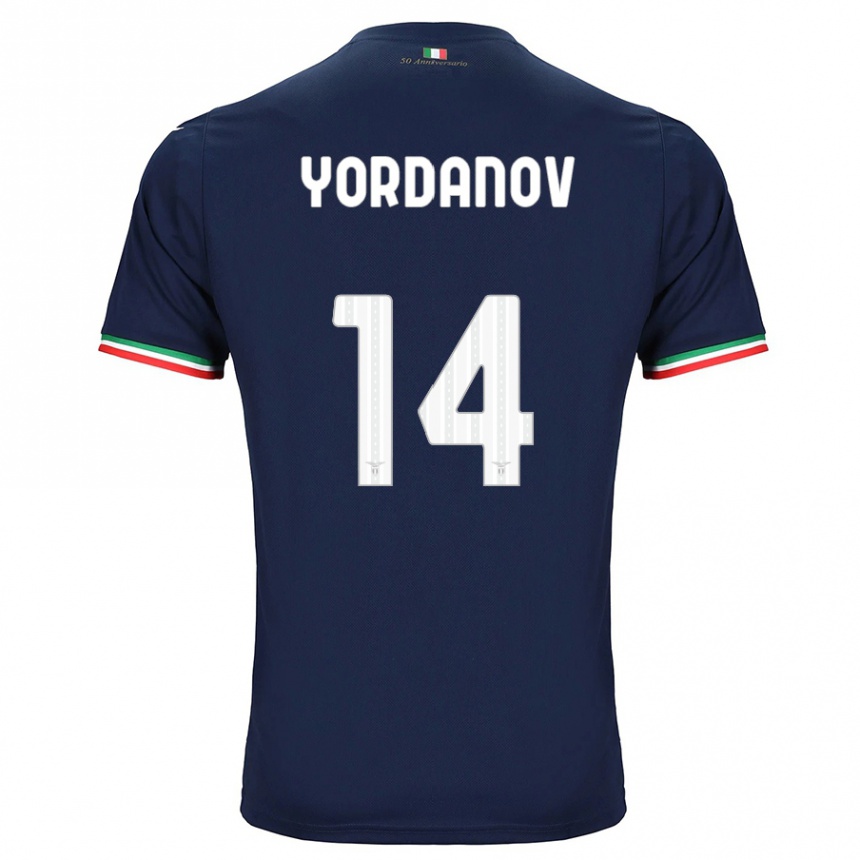 Vyrai Damyan Yordanov #14 Karinis Jūrų Laivynas Išvykos Marškinėliai 2023/24 T-Shirt