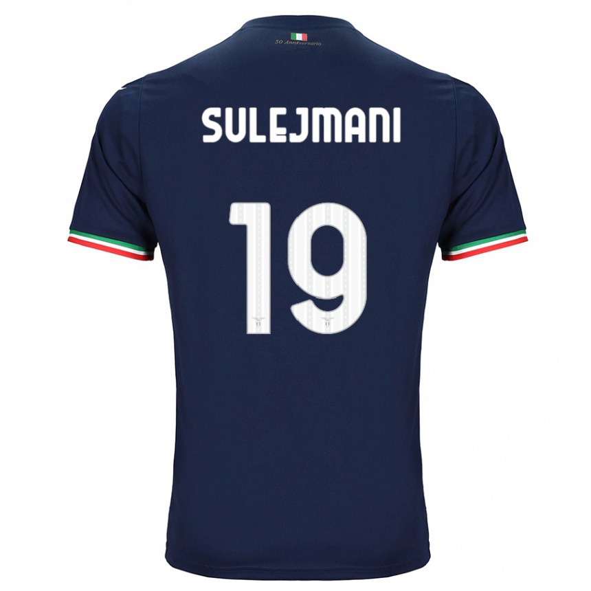 Vyrai Flavio Sulejmani #19 Karinis Jūrų Laivynas Išvykos Marškinėliai 2023/24 T-Shirt