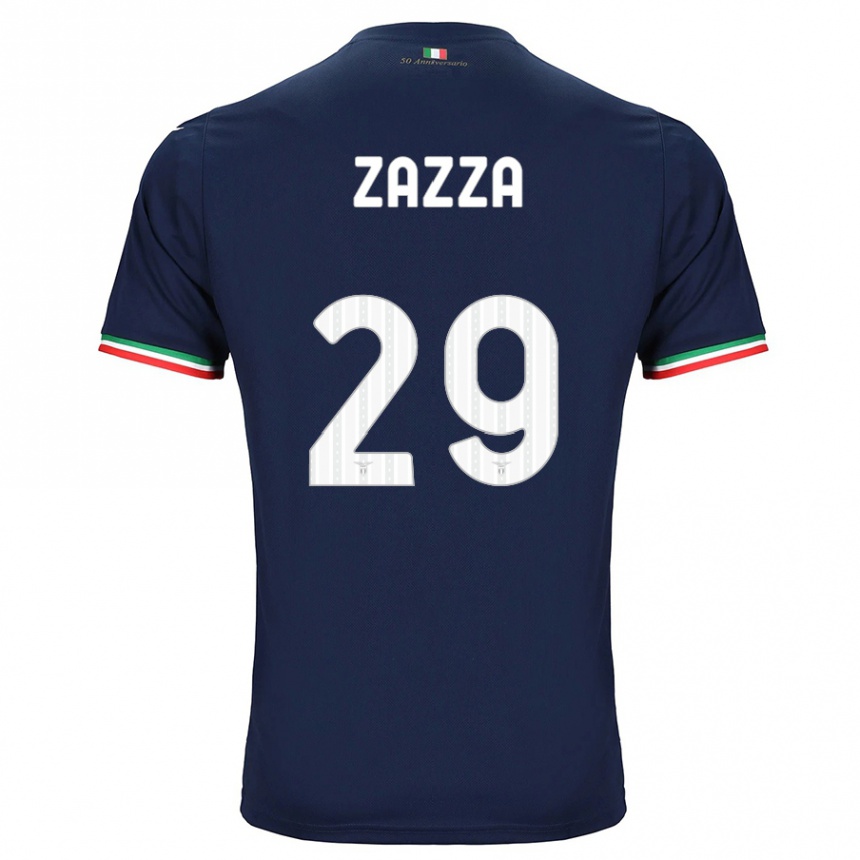 Vyrai Matteo Zazza #29 Karinis Jūrų Laivynas Išvykos Marškinėliai 2023/24 T-Shirt