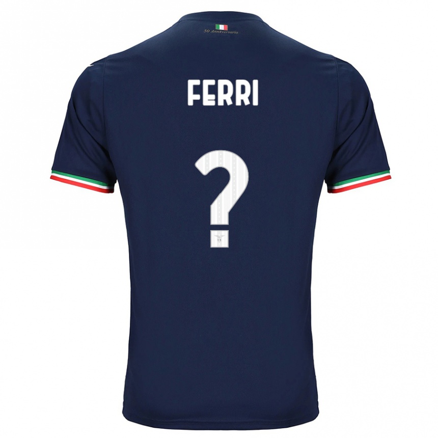 Vyrai Mattia Ferri #0 Karinis Jūrų Laivynas Išvykos Marškinėliai 2023/24 T-Shirt