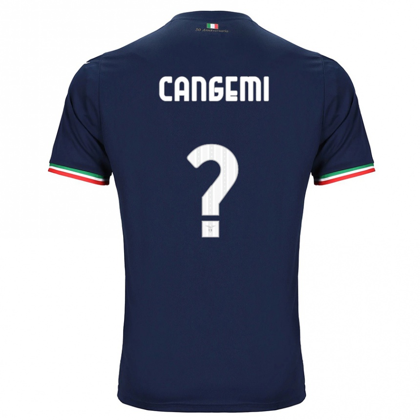 Vyrai Emanuele Cangemi #0 Karinis Jūrų Laivynas Išvykos Marškinėliai 2023/24 T-Shirt