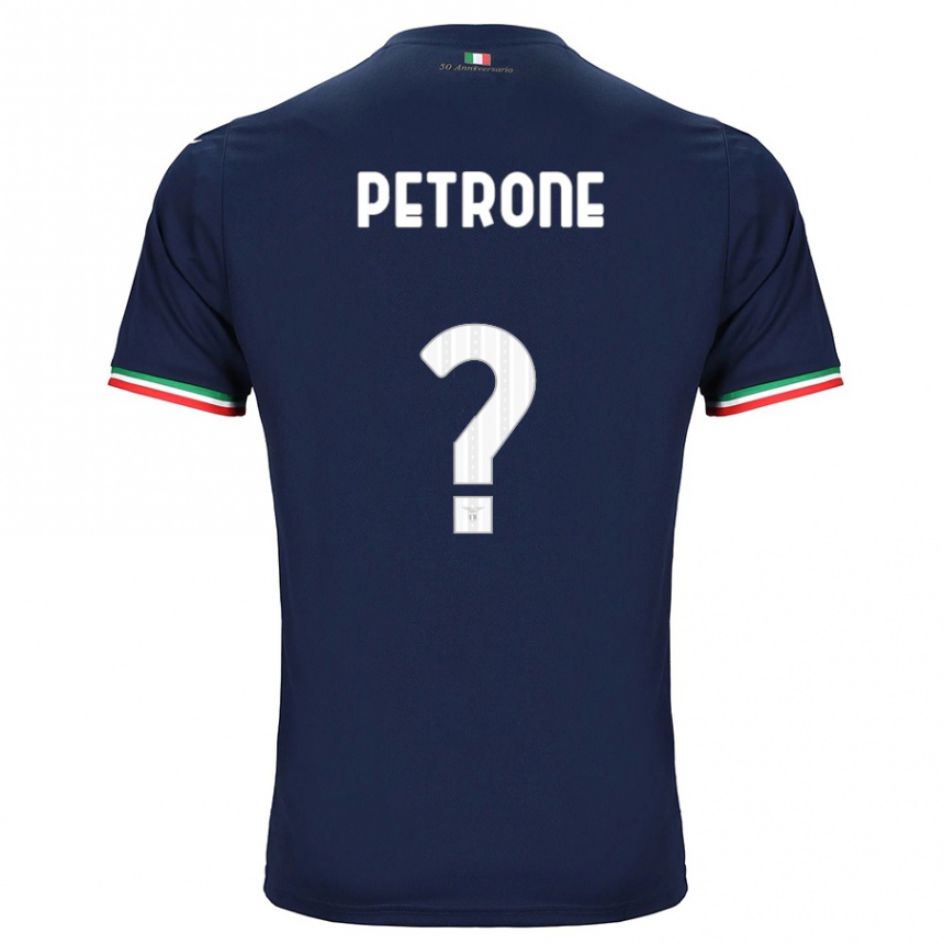 Vyrai Pierfrancesco Petrone #0 Karinis Jūrų Laivynas Išvykos Marškinėliai 2023/24 T-Shirt