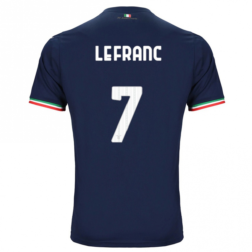 Vyrai Chloé Le Franc #7 Karinis Jūrų Laivynas Išvykos Marškinėliai 2023/24 T-Shirt