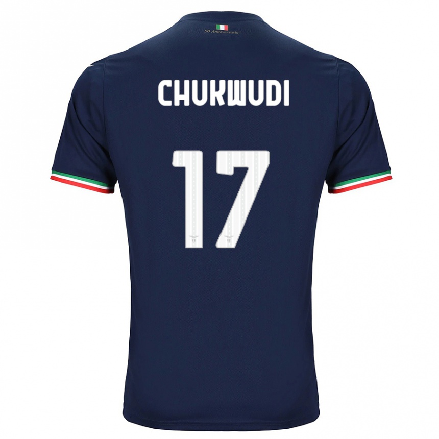 Vyrai Ogonna Franca Chukwudi #17 Karinis Jūrų Laivynas Išvykos Marškinėliai 2023/24 T-Shirt
