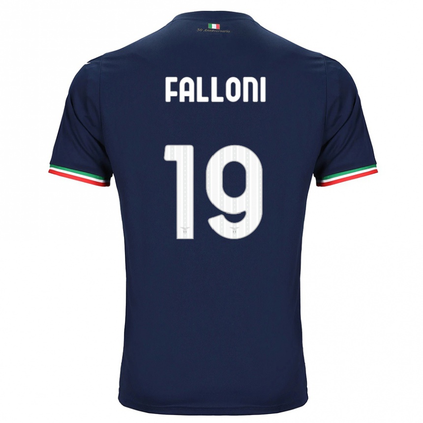 Vyrai Ludovica Falloni #19 Karinis Jūrų Laivynas Išvykos Marškinėliai 2023/24 T-Shirt