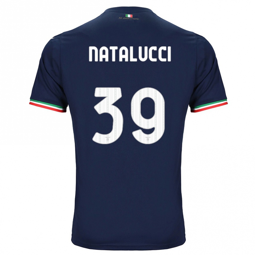 Vyrai Serena Natalucci #39 Karinis Jūrų Laivynas Išvykos Marškinėliai 2023/24 T-Shirt