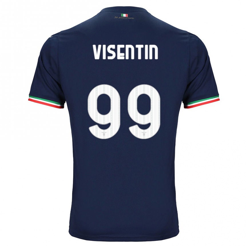 Vyrai Noemi Visentin #99 Karinis Jūrų Laivynas Išvykos Marškinėliai 2023/24 T-Shirt