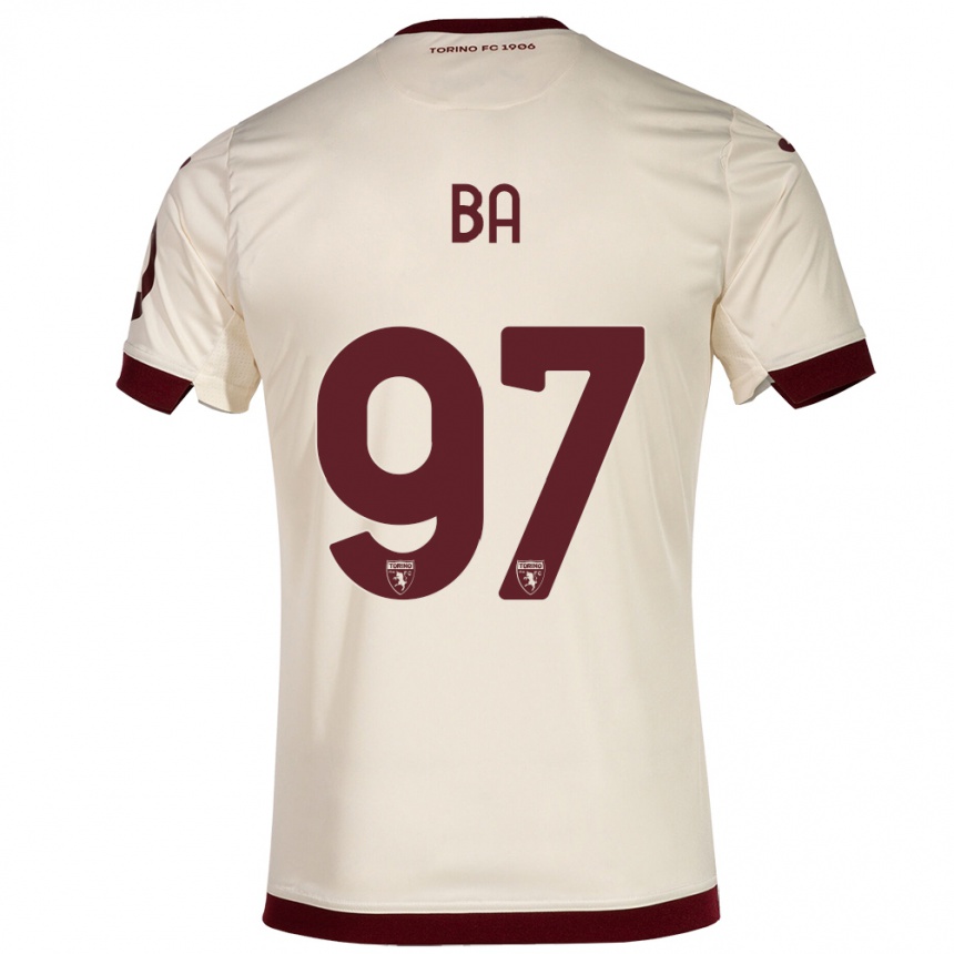 Vyrai El-Hadji Ba #97 Šampanas Išvykos Marškinėliai 2023/24 T-Shirt