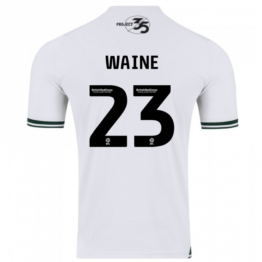 Vyrai Ben Waine #23 Baltas Išvykos Marškinėliai 2023/24 T-Shirt