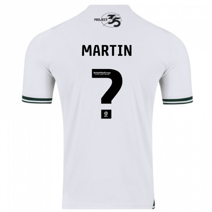 Vyrai Matthew Martin #0 Baltas Išvykos Marškinėliai 2023/24 T-Shirt