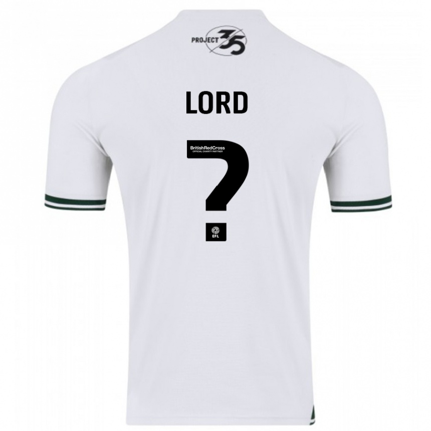 Vyrai Sam Lord #0 Baltas Išvykos Marškinėliai 2023/24 T-Shirt