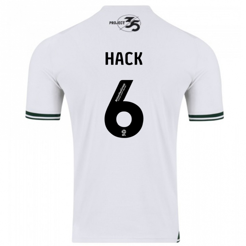Vyrai Lucy Hack #6 Baltas Išvykos Marškinėliai 2023/24 T-Shirt