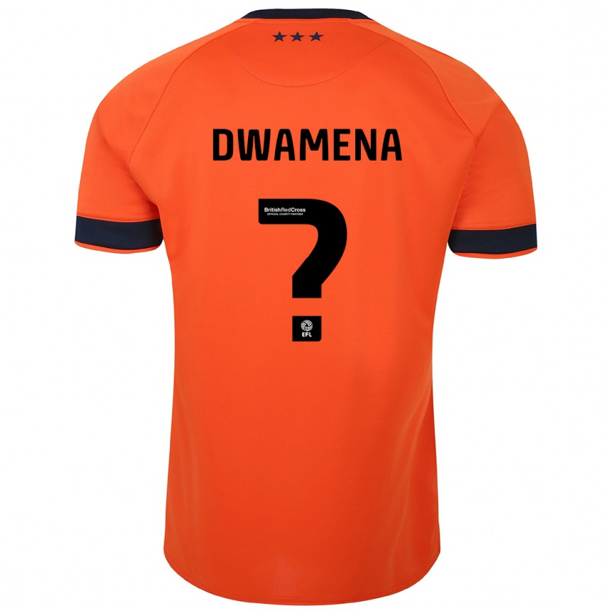 Vyrai Nick Nkansa-Dwamena #0 Oranžinė Išvykos Marškinėliai 2023/24 T-Shirt