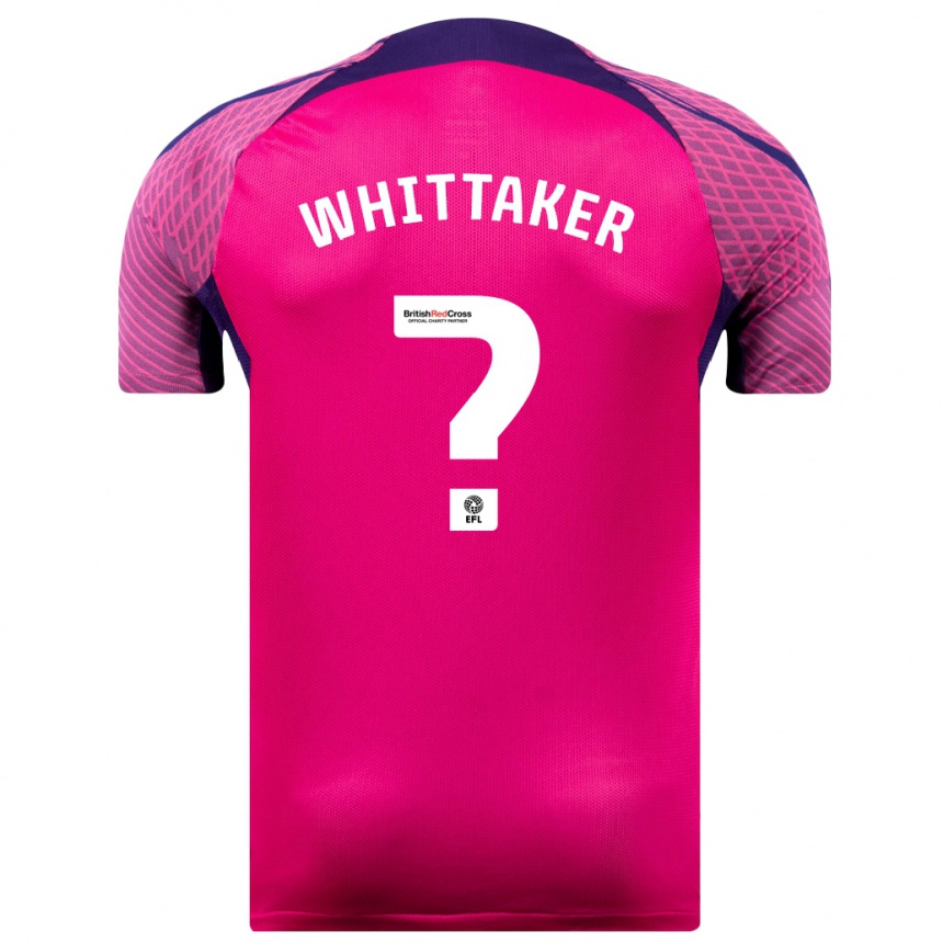 Vyrai Jack Whittaker #0 Violetinė Spalva Išvykos Marškinėliai 2023/24 T-Shirt