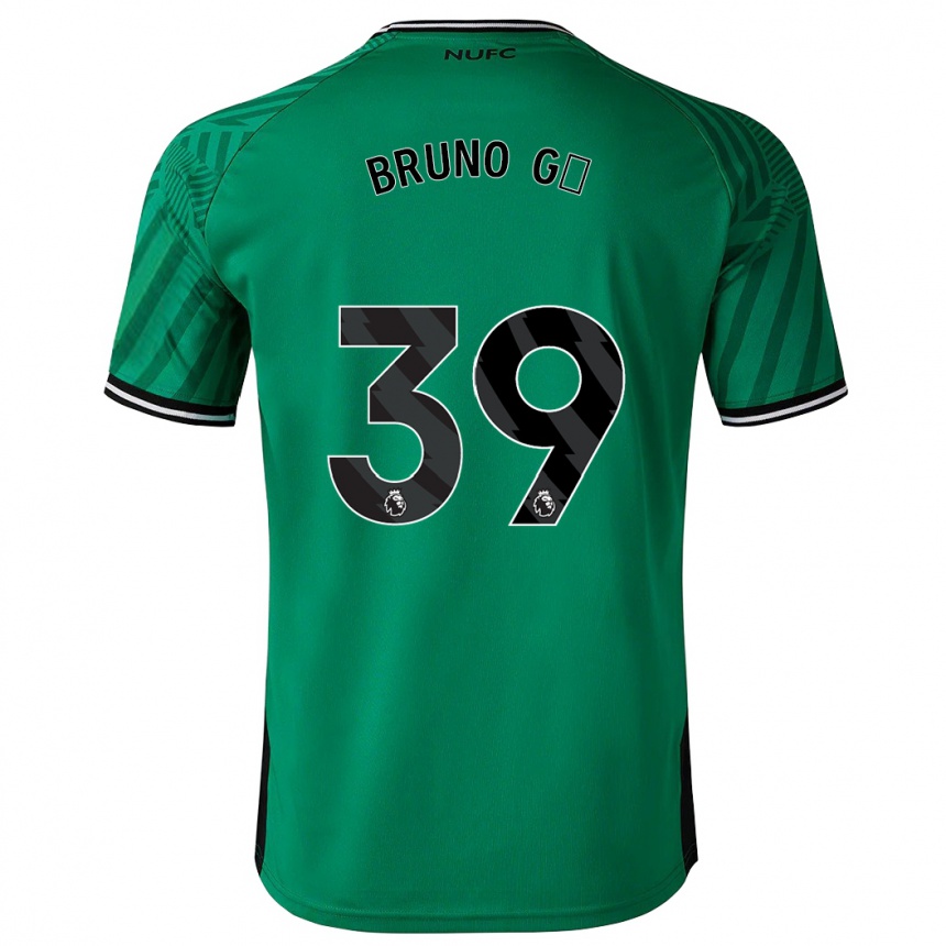 Vyrai Bruno Guimarães #39 Žalias Išvykos Marškinėliai 2023/24 T-Shirt