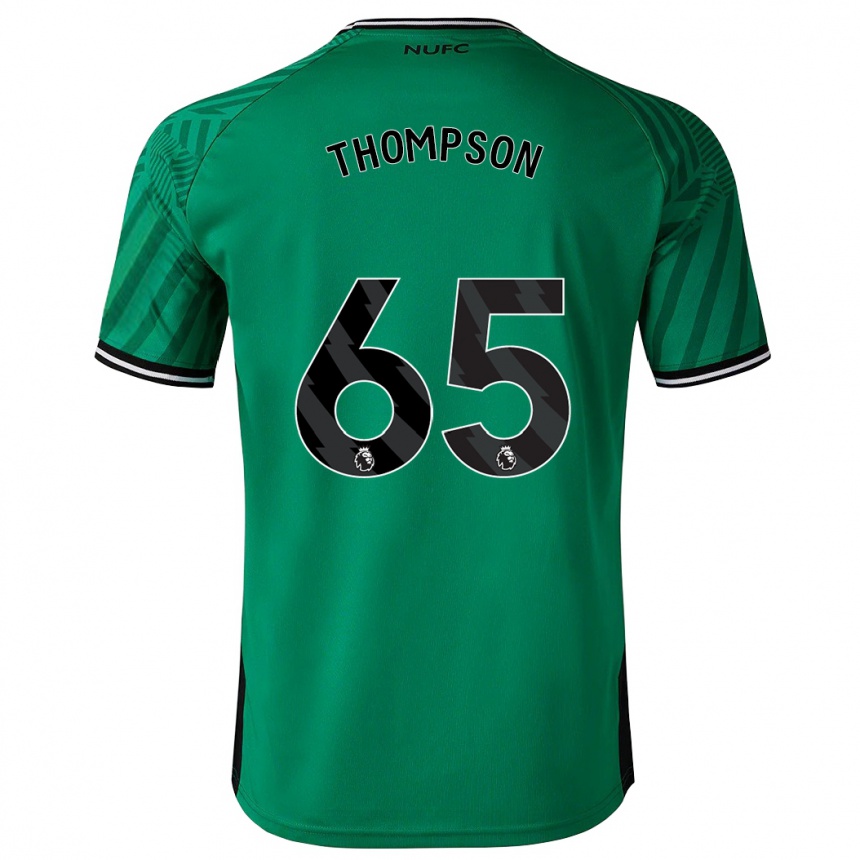 Vyrai Ciaran Thompson #65 Žalias Išvykos Marškinėliai 2023/24 T-Shirt