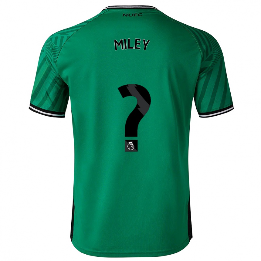 Vyrai Mason Miley #0 Žalias Išvykos Marškinėliai 2023/24 T-Shirt