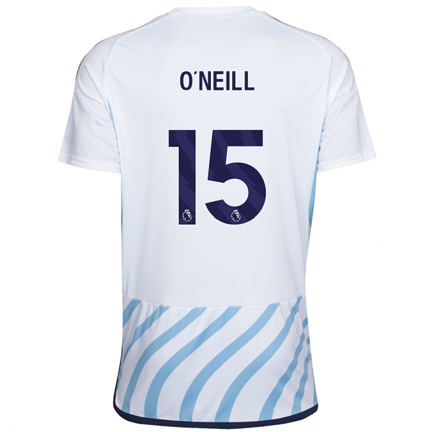 Vyrai Laura-Jayne O'neill #15 Balta Mėlyna Išvykos Marškinėliai 2023/24 T-Shirt