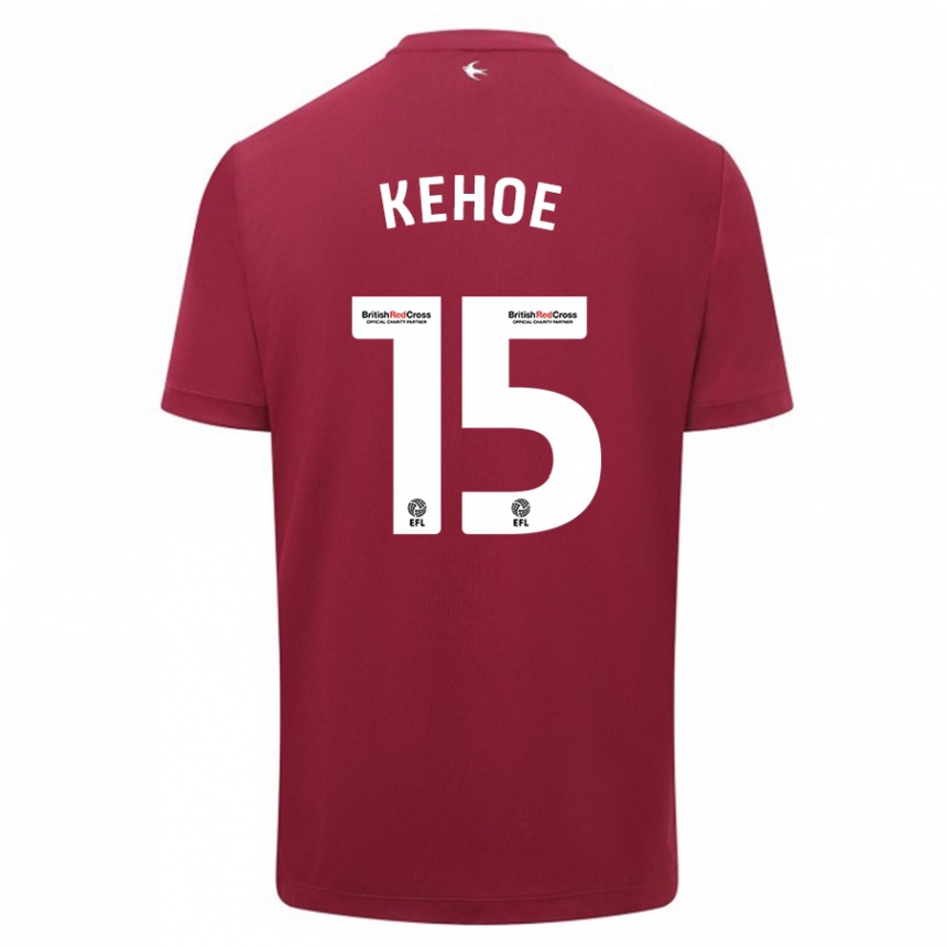 Vyrai Molly Kehoe #15 Raudona Išvykos Marškinėliai 2023/24 T-Shirt