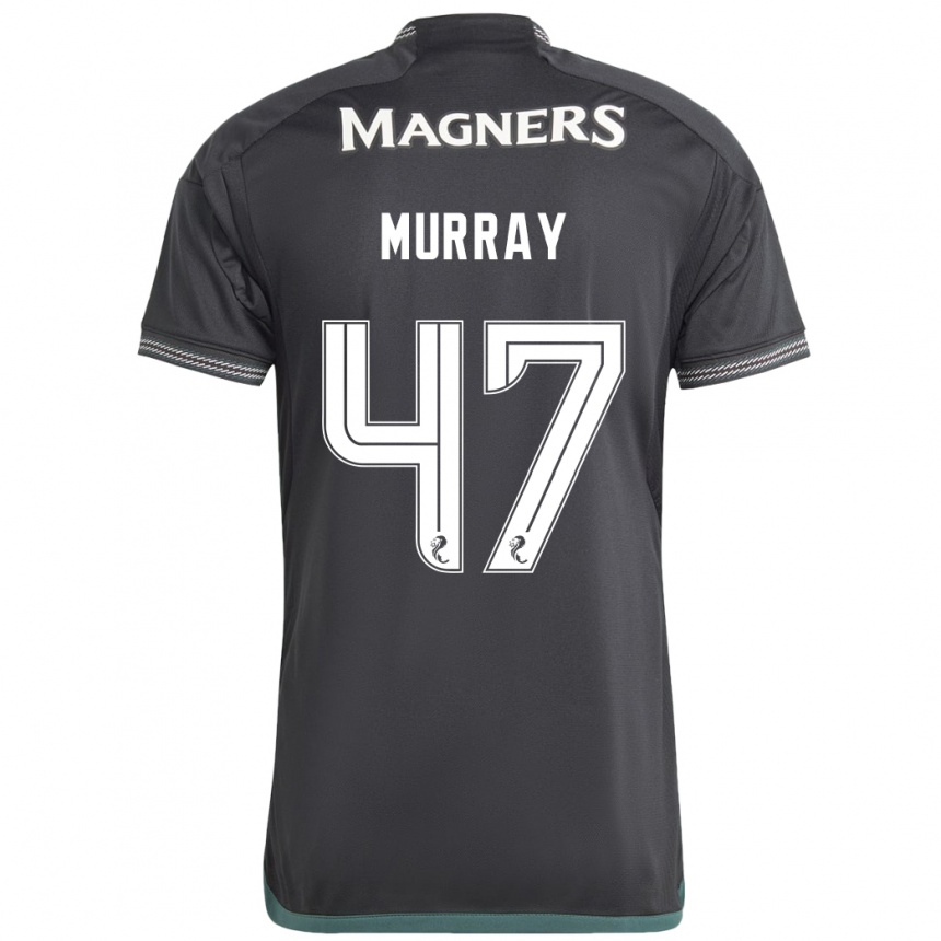 Vyrai Dane Murray #47 Juoda Išvykos Marškinėliai 2023/24 T-Shirt