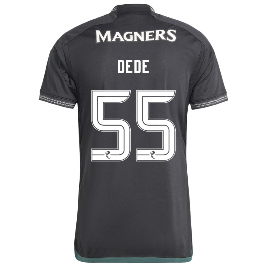 Vyrai Josh Dede #55 Juoda Išvykos Marškinėliai 2023/24 T-Shirt