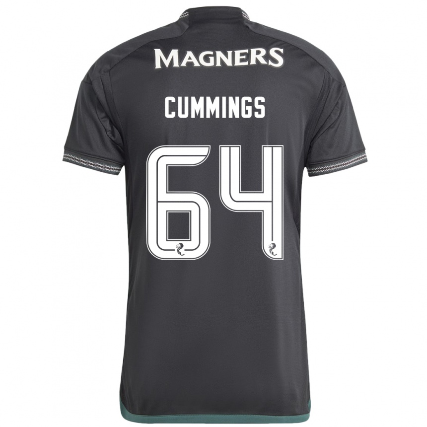 Vyrai Daniel Cummings #64 Juoda Išvykos Marškinėliai 2023/24 T-Shirt