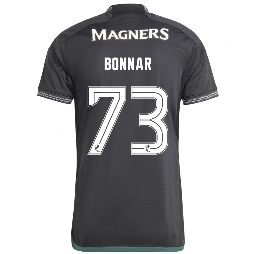 Vyrai Jude Bonnar #73 Juoda Išvykos Marškinėliai 2023/24 T-Shirt