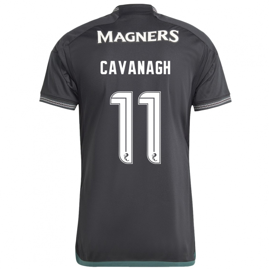 Vyrai Colette Cavanagh #11 Juoda Išvykos Marškinėliai 2023/24 T-Shirt