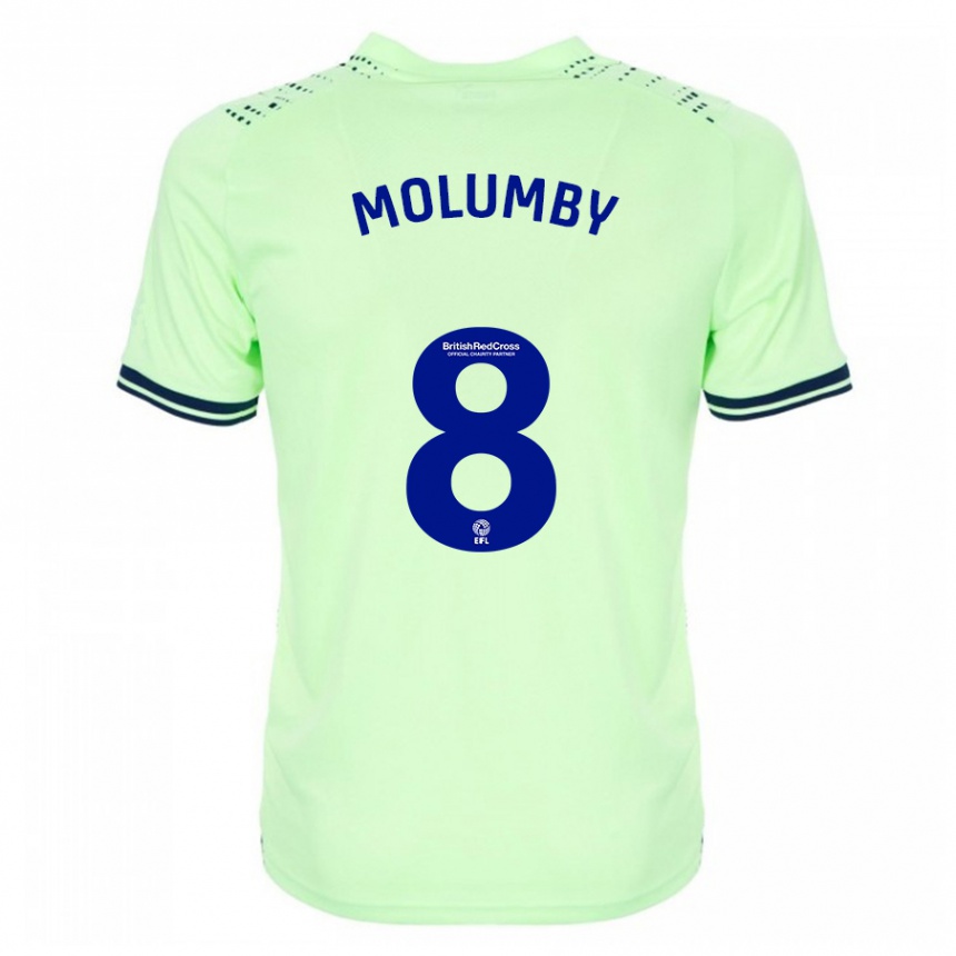 Vyrai Jayson Molumby #8 Karinis Jūrų Laivynas Išvykos Marškinėliai 2023/24 T-Shirt