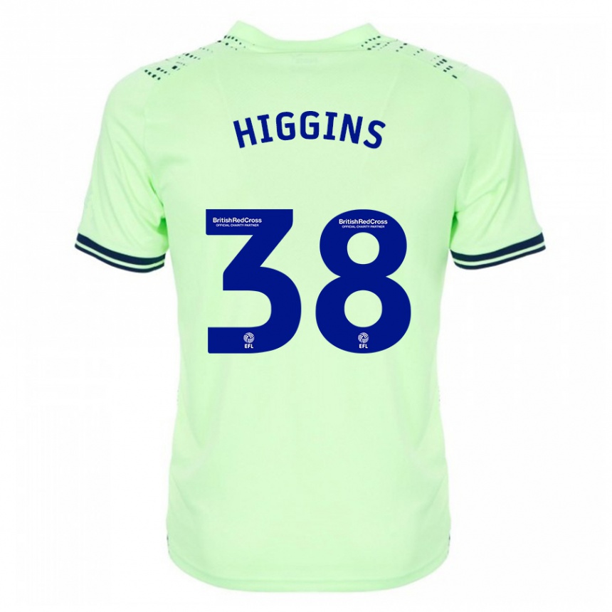 Vyrai Akeel Higgins #38 Karinis Jūrų Laivynas Išvykos Marškinėliai 2023/24 T-Shirt