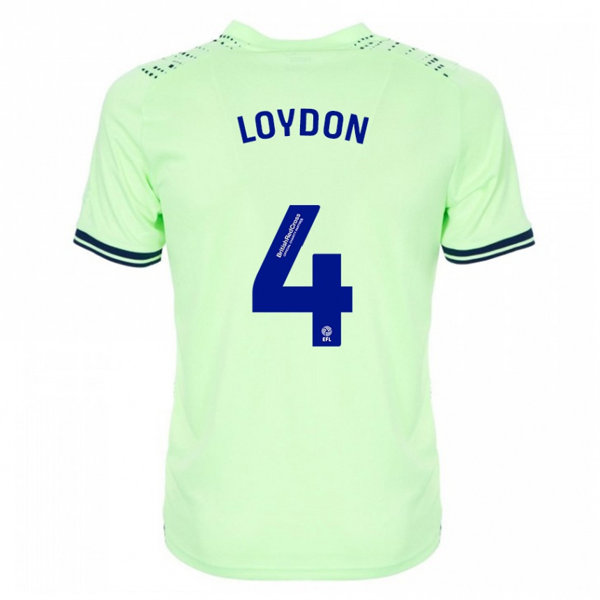 Vyrai Abi Loydon #4 Karinis Jūrų Laivynas Išvykos Marškinėliai 2023/24 T-Shirt