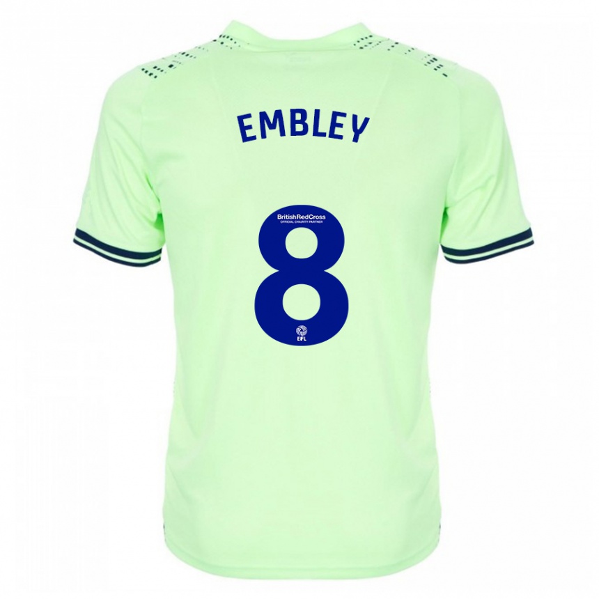 Vyrai Rosie Embley #8 Karinis Jūrų Laivynas Išvykos Marškinėliai 2023/24 T-Shirt