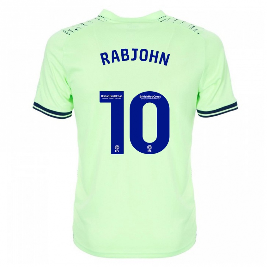 Vyrai Olivia Rabjohn #10 Karinis Jūrų Laivynas Išvykos Marškinėliai 2023/24 T-Shirt