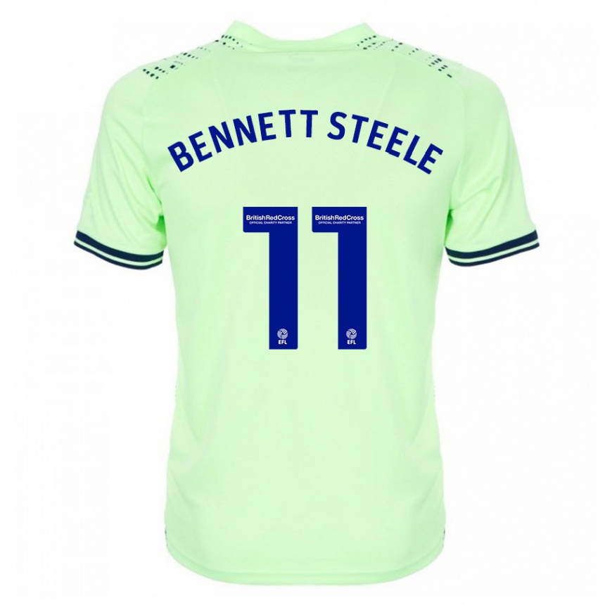 Vyrai Lizzie Bennett-Steele #11 Karinis Jūrų Laivynas Išvykos Marškinėliai 2023/24 T-Shirt