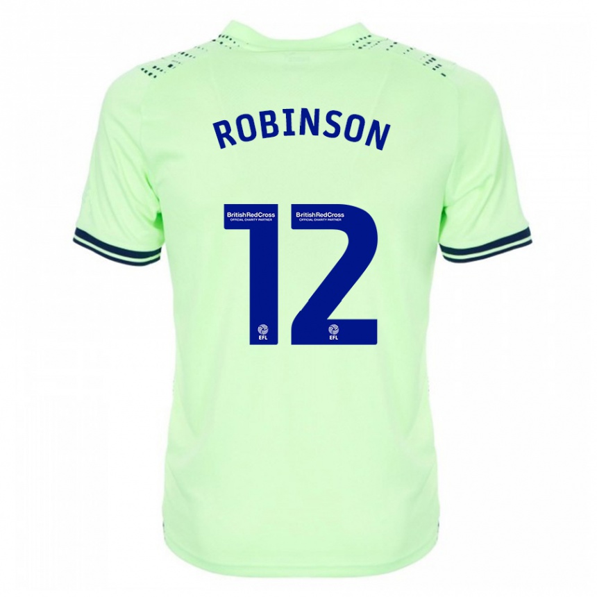 Vyrai Leanne Robinson #12 Karinis Jūrų Laivynas Išvykos Marškinėliai 2023/24 T-Shirt