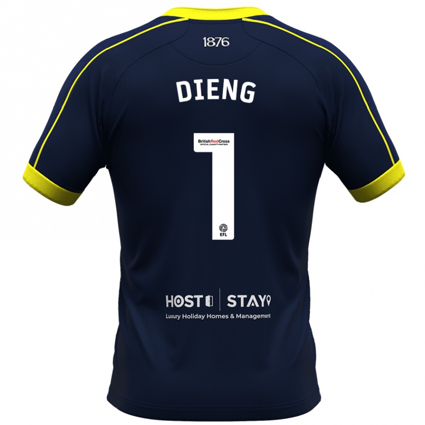 Vyrai Seny Dieng #1 Karinis Jūrų Laivynas Išvykos Marškinėliai 2023/24 T-Shirt