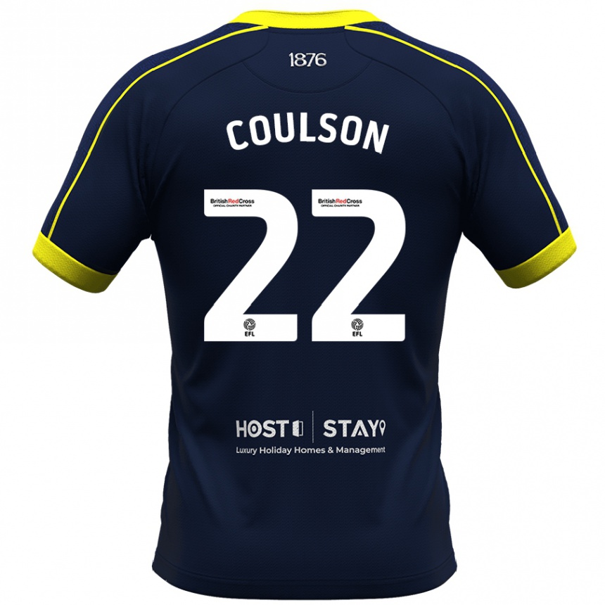 Vyrai Hayden Coulson #22 Karinis Jūrų Laivynas Išvykos Marškinėliai 2023/24 T-Shirt