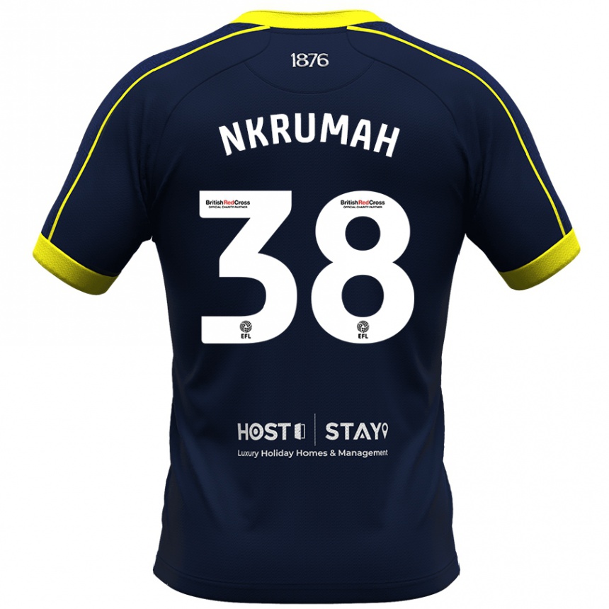 Vyrai Daniel Nkrumah #38 Karinis Jūrų Laivynas Išvykos Marškinėliai 2023/24 T-Shirt