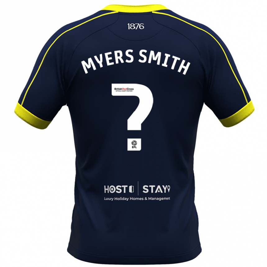 Vyrai Alfie Myers-Smith #0 Karinis Jūrų Laivynas Išvykos Marškinėliai 2023/24 T-Shirt