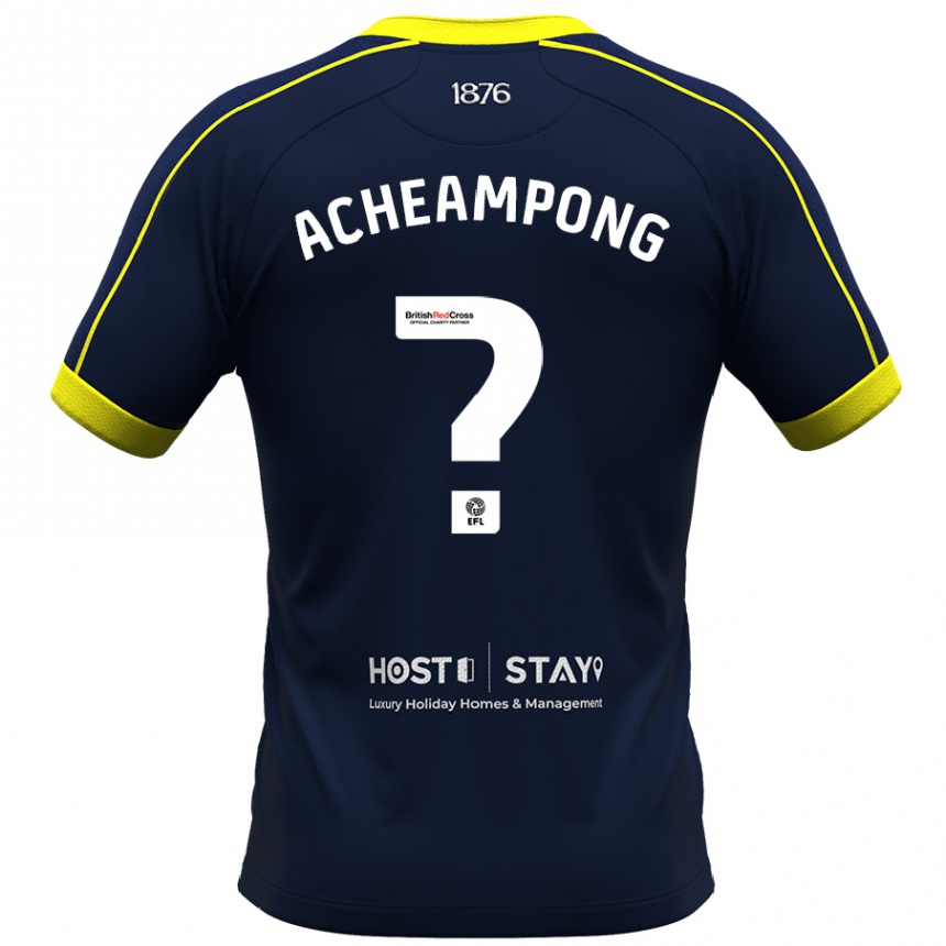 Vyrai Prince Acheampong #0 Karinis Jūrų Laivynas Išvykos Marškinėliai 2023/24 T-Shirt