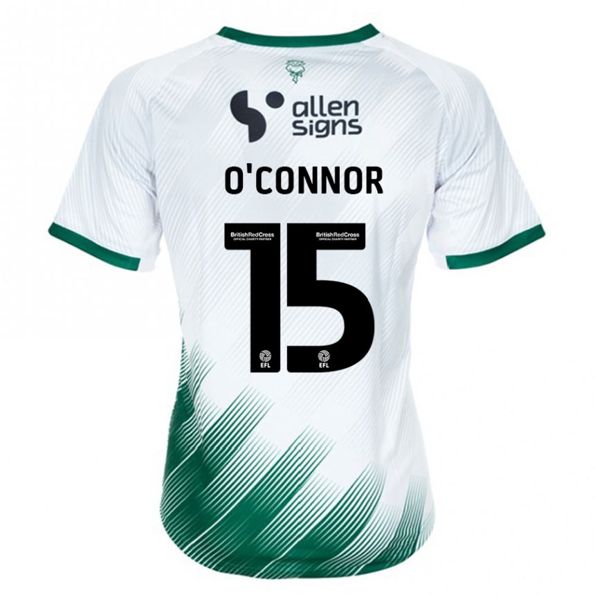 Vyrai Paudie O'connor #15 Baltas Išvykos Marškinėliai 2023/24 T-Shirt