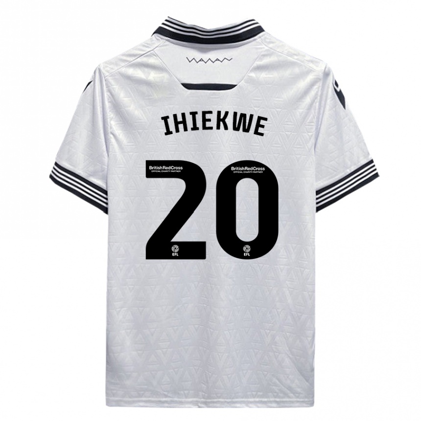 Vyrai Michael Ihiekwe #20 Baltas Išvykos Marškinėliai 2023/24 T-Shirt