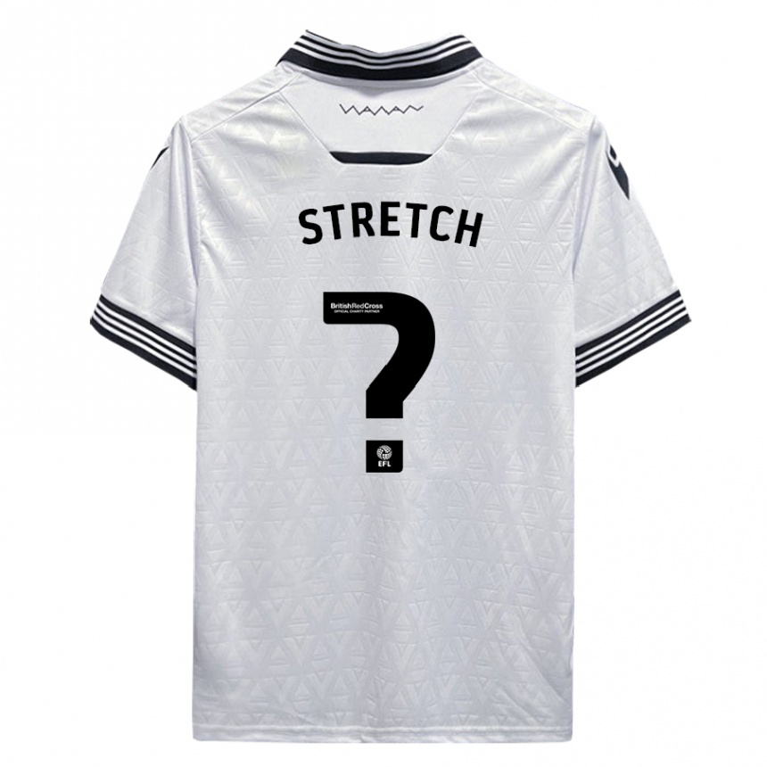 Vyrai Logan Stretch #0 Baltas Išvykos Marškinėliai 2023/24 T-Shirt