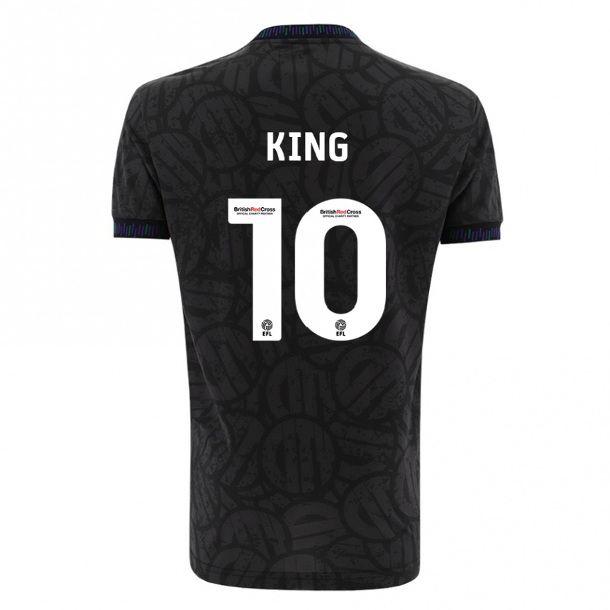 Vyrai Andy King #10 Juoda Išvykos Marškinėliai 2023/24 T-Shirt