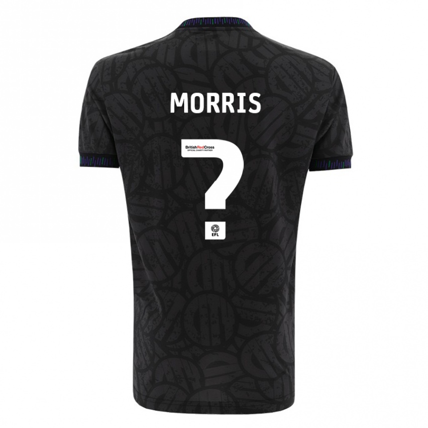 Vyrai Matt Morris #0 Juoda Išvykos Marškinėliai 2023/24 T-Shirt